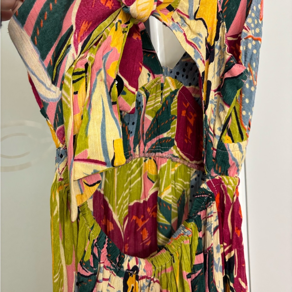 Floral Multicolor Summer Dress - Picture 8 of 8